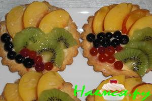 Корзиночки с фруктами (витаминные)