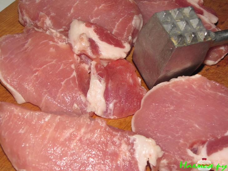 Медальоны из свинины в грейпфрутовом соусе