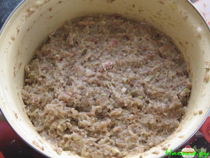 Гречаники мясные