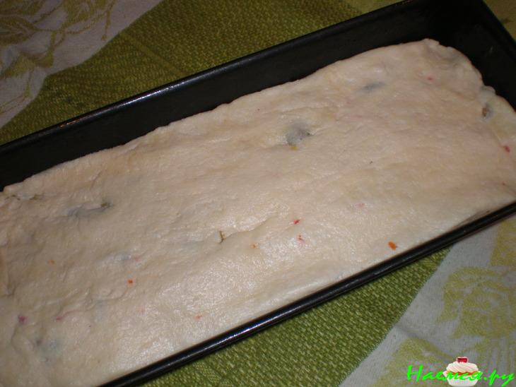 Хлеб с рикоттой и оливками