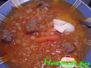 Щи с перловкой (по-уральски)