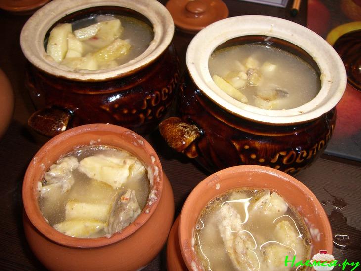 Индейка с грибами в горшочке Индейка с грибами в горшочке