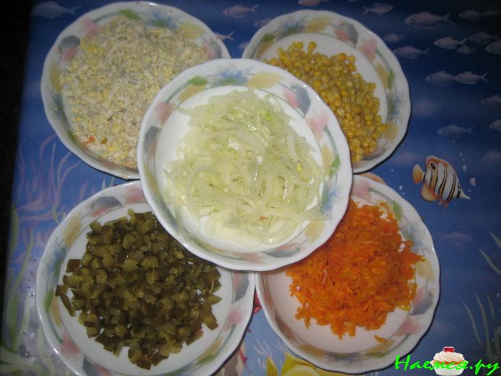 Салат "Под вуалью"