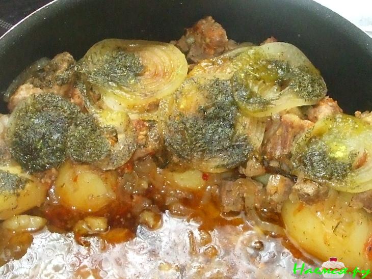Картоха с мясом Картоха с мясом
