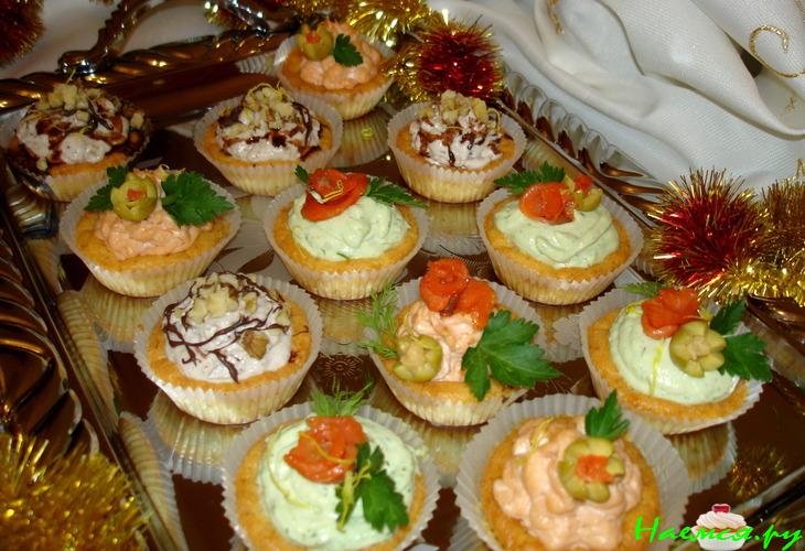 Пирожное сырное закусочное