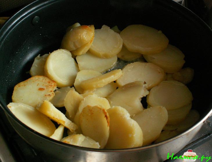 Картофельная тортилья с тунцом