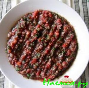 Острый соус на наршарабе