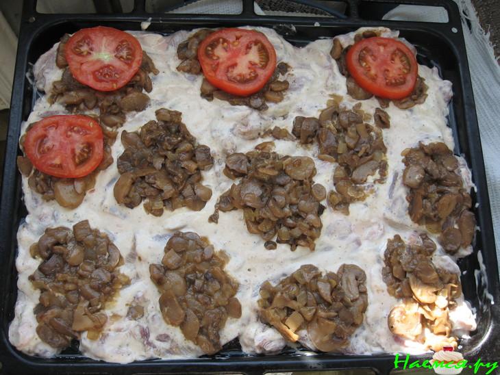 Мясо под шубой Мясо под шубой