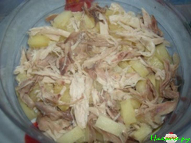 Ананасовый салат Ананасовый салат