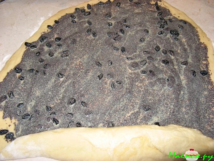 Рулет с маком и медом Рулет с маком и медом