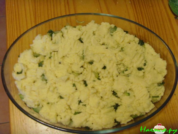 Крамбел (Crumble) из кабачков под пармезаном Крамбел (Crumble) из кабачков под пармезаном