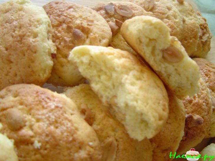 Арахисовое печенье на сметане