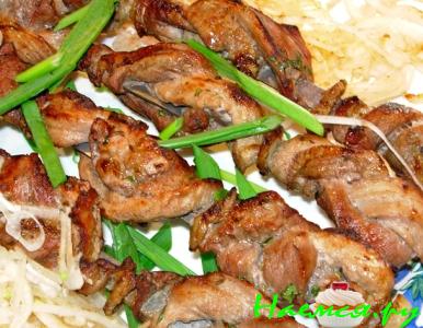 Шашлык из щуки