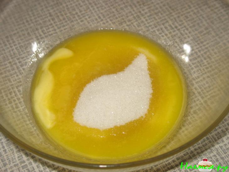 Кексы с персиками