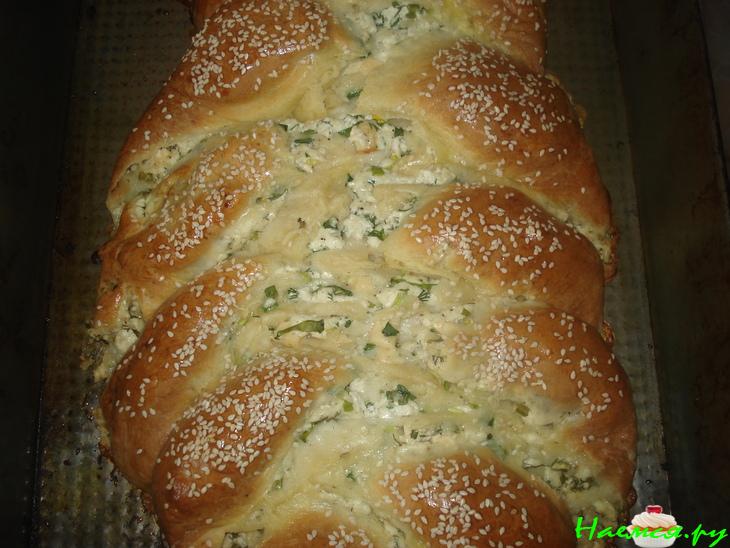 Сырная плетенка