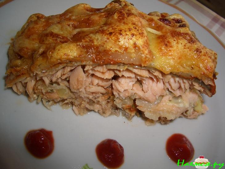 Слоеная горбуша