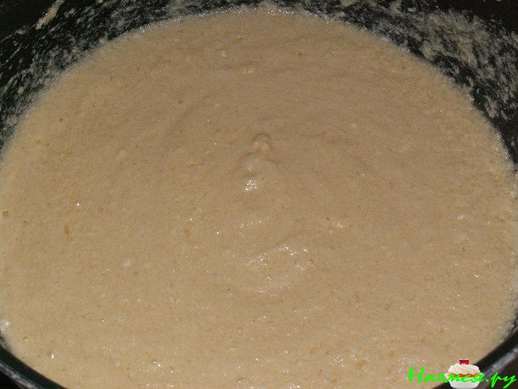 Кекс мраморный с какао и ванилью