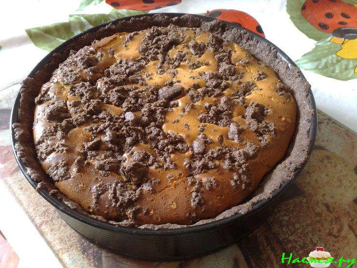 "Творожно-шоколадный торт"