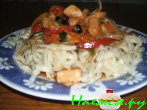 Лапша по-китайски Лапша по-китайски