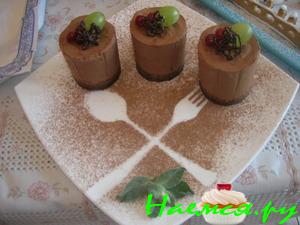 Пирожные с шоколадным суфле
