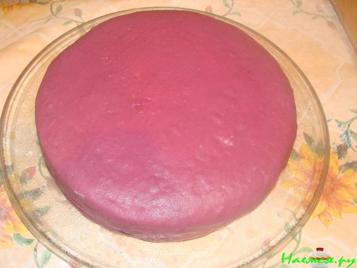 Сиреневый торт для любимой сестрёнки! Сиреневый торт для любимой сестрёнки!