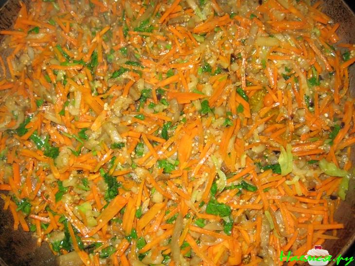 Маринованные овощные голубцы