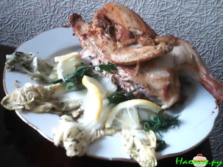 Курочка острая с капустой по-корейски