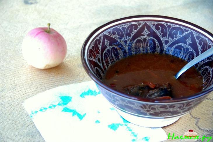 Супчик из дикой утки на огне Супчик из дикой утки на огне