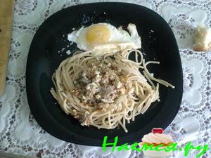 Макароны по-ЧЕЛОВЕЧИКски))) Макароны по-ЧЕЛОВЕЧИКски)))