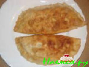 Чебуреки со смешанным фаршем