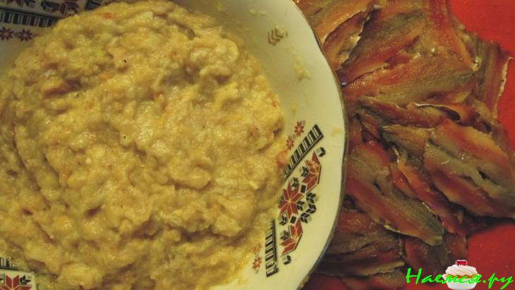 Рыбные котлетки в салаке