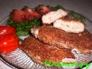 Котлеты из креветок и цветной капусты Котлеты из креветок и цветной капусты