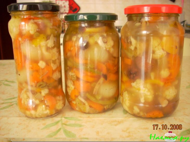 Овощное ассорти "Джардиньера" Овощное ассорти "Джардиньера"