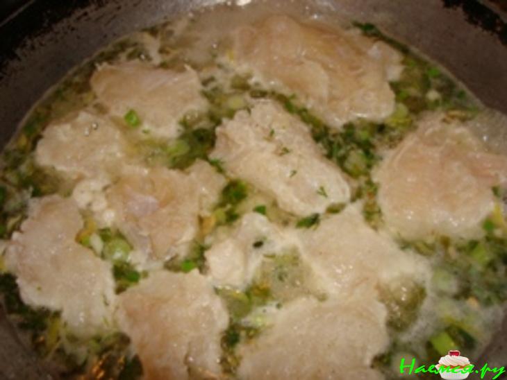 Рыба в винном соусе