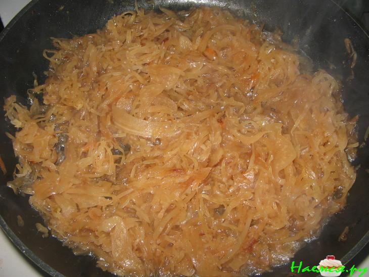 Суп с охотничьими колбасками