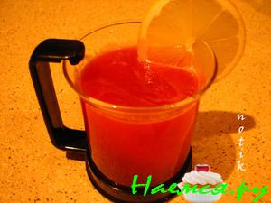 Клюквенно-имбирный напиток