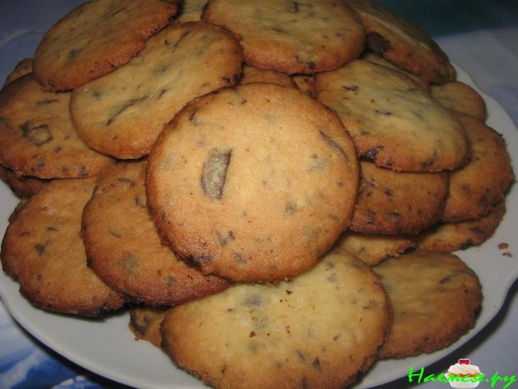 Печенье с кусочками шоколада