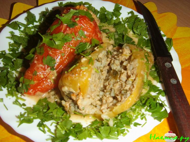 Перцы, фаршированные по-вегетариански