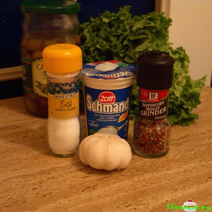 Салат куриный "Балканский"