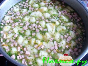 Суп с клёцками