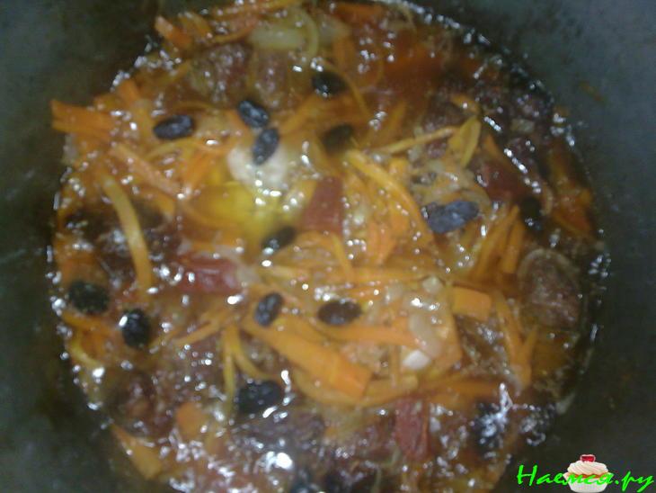 Узбекский плов с говядиной