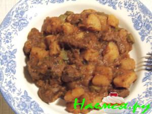 Азу по-татарски (говядина)