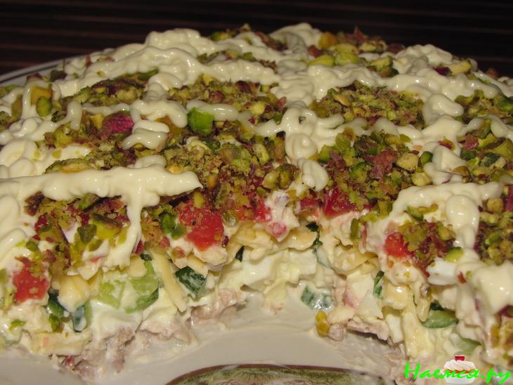 Салат "Паутинка" Салат "Паутинка"