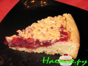 Клюквенный пирог