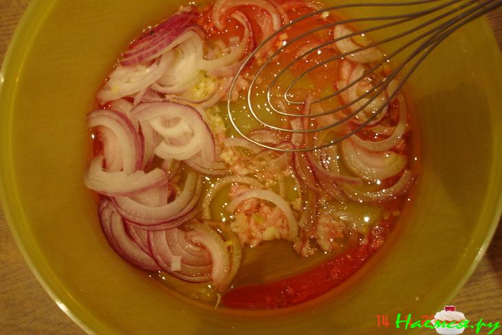 Овощной салат с сельдереем