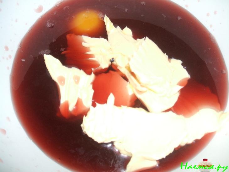 Маффинцы на красном вине