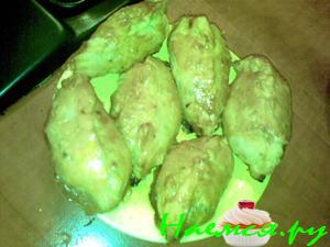 Мини-пирожки с капустой