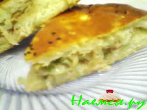 Пирог с капустой и рыбой Пирог с капустой и рыбой