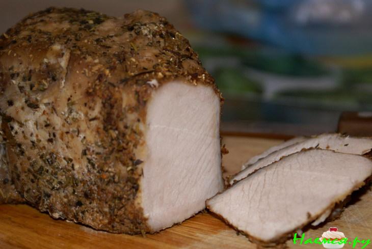 Буженина паровая с французскими травами Буженина паровая с французскими травами