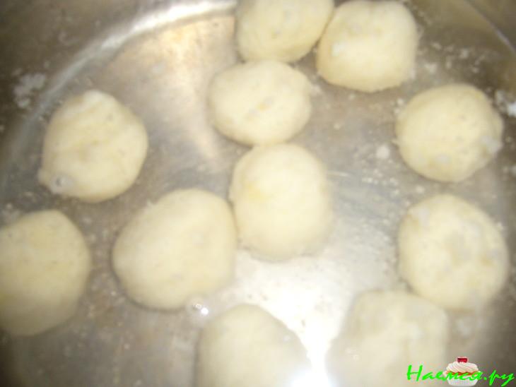 Ньокки с соусом Ньокки с соусом